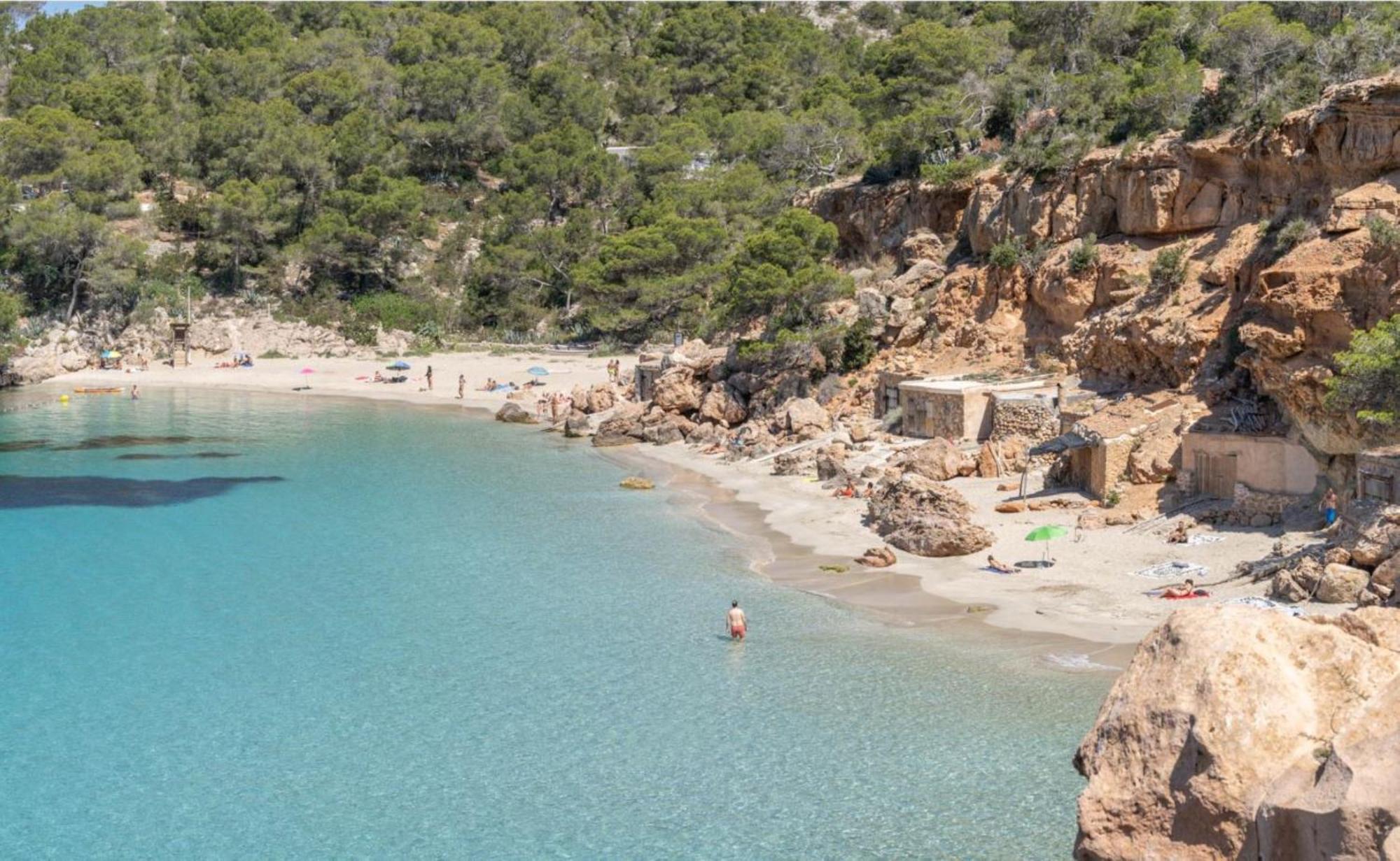 Hotel Hostal Cisne Sant Antoni de Portmany Esterno foto